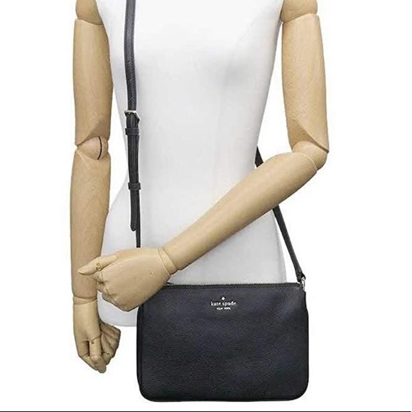 NWT Kate spade crossbody & matching wallet black - Picture 5 of 13